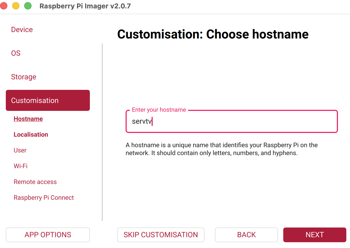Device name